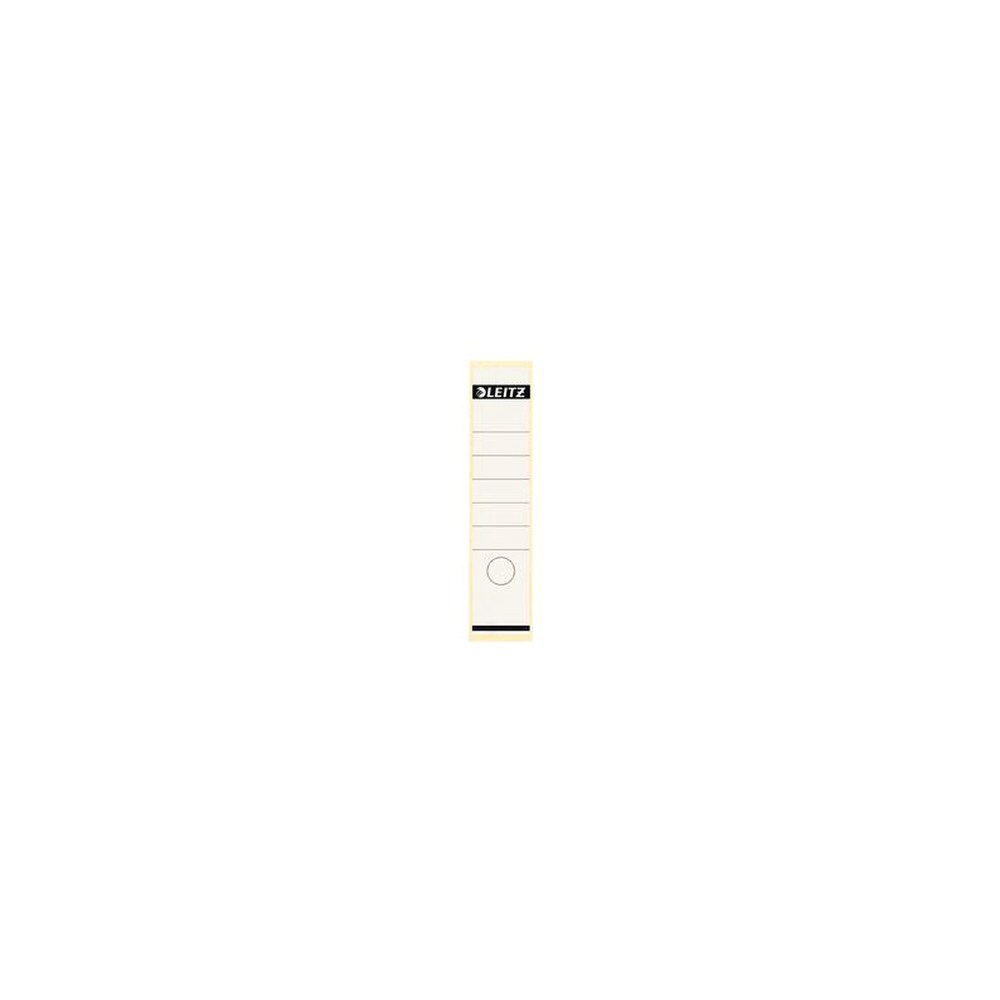 LEITZ Etiquette pour dos de classeur, 61 x 285 mm, blanc