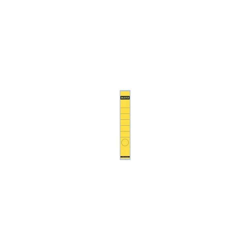 LEITZ Etiquette pour dos de classeur, 39 x 285 mm, jaune
