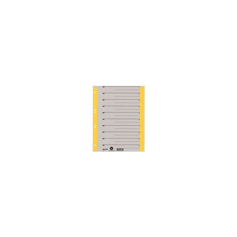 LEITZ Intercalaires, format A4 extra large, en carton solide