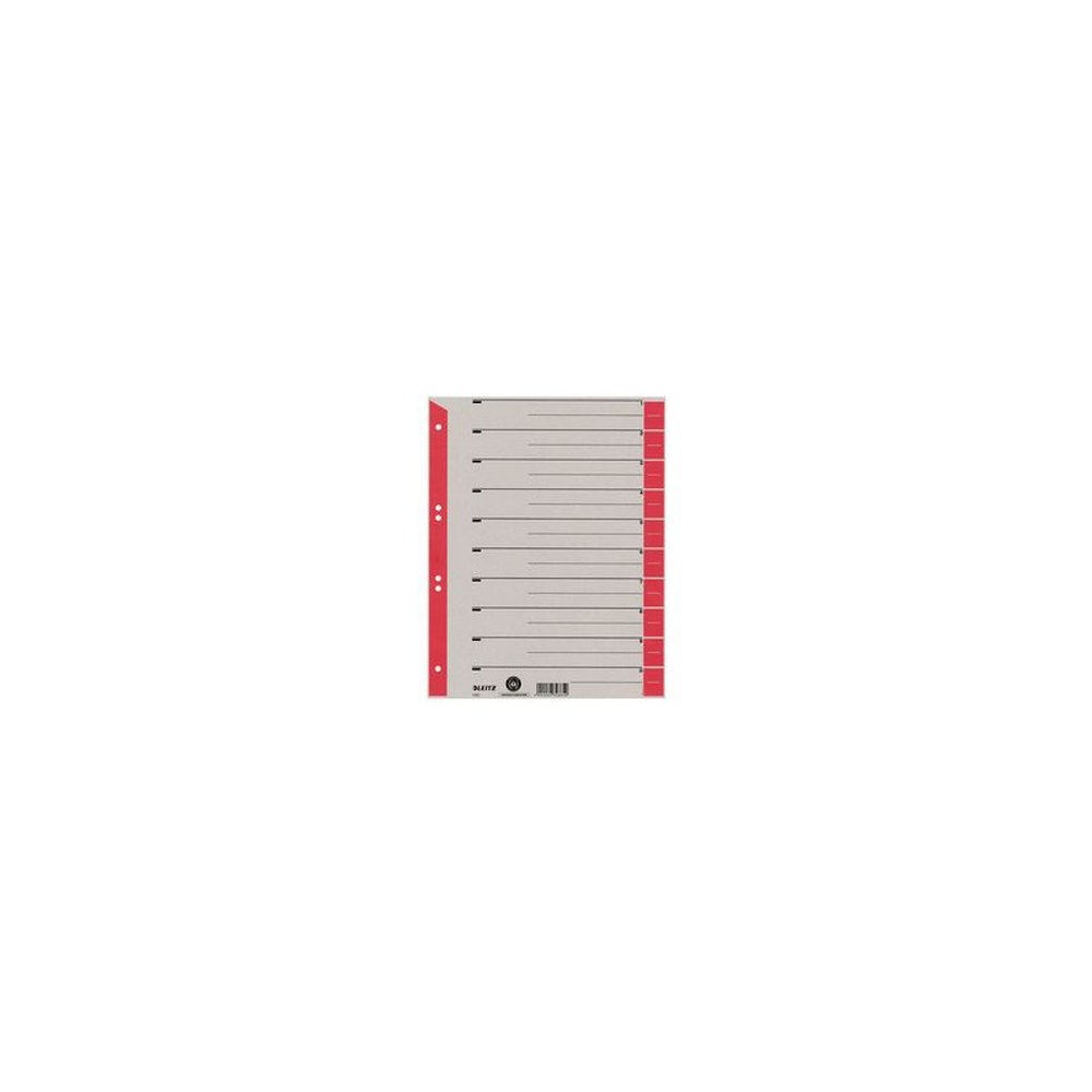 LEITZ Intercalaires, format A4 extra large, en carton solide