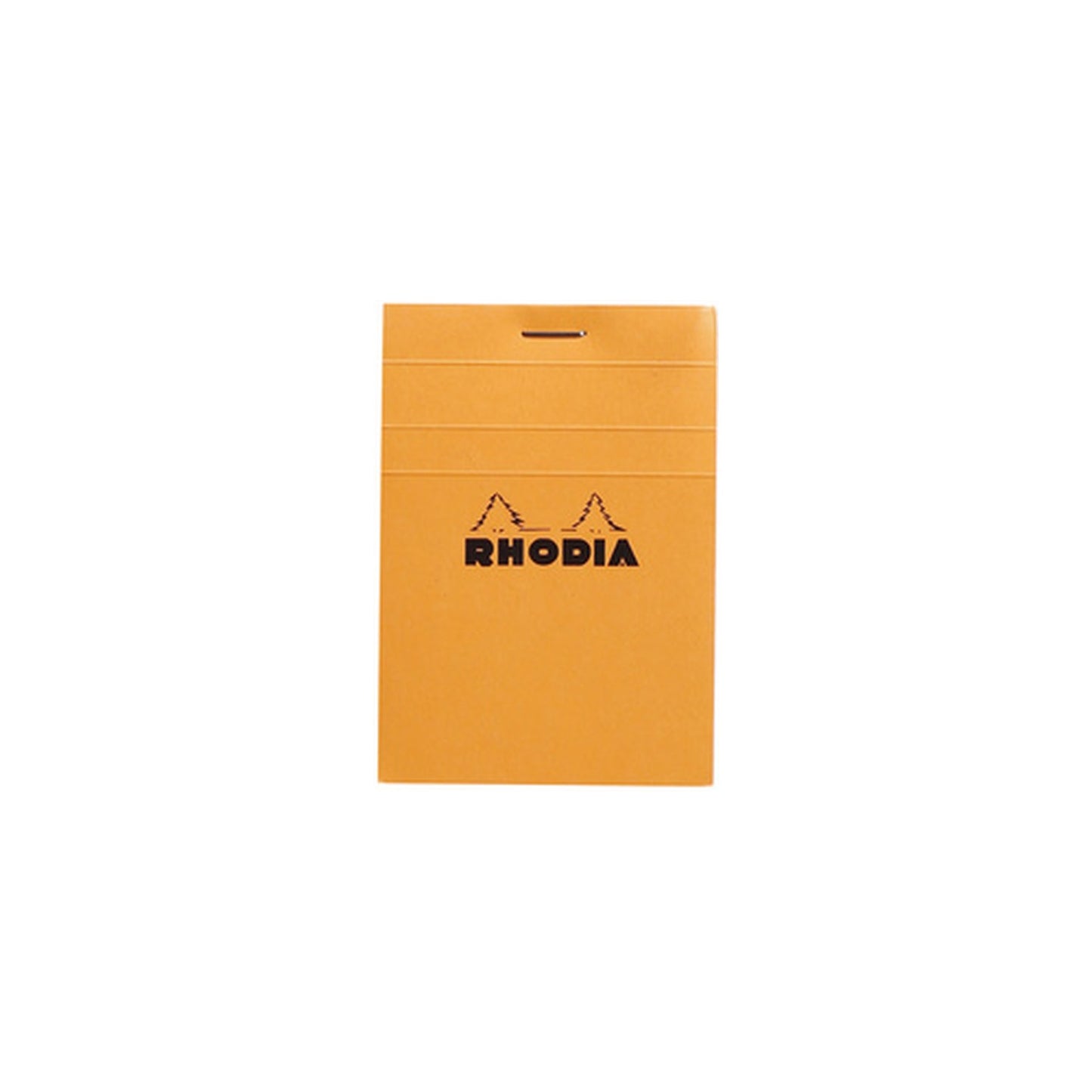 RHODIA Bloc agrafé No. 11, format A7, quadrillé 5x5, orange
