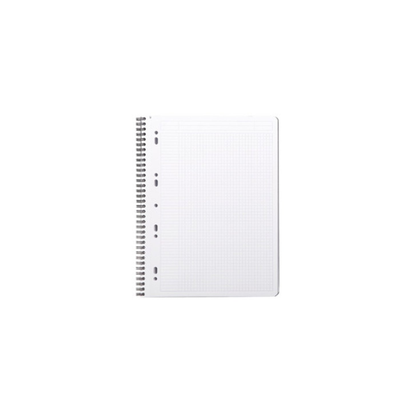 RHODIA Cahier à spirale "Note Book", A4+, quadrillé 5x5,noir