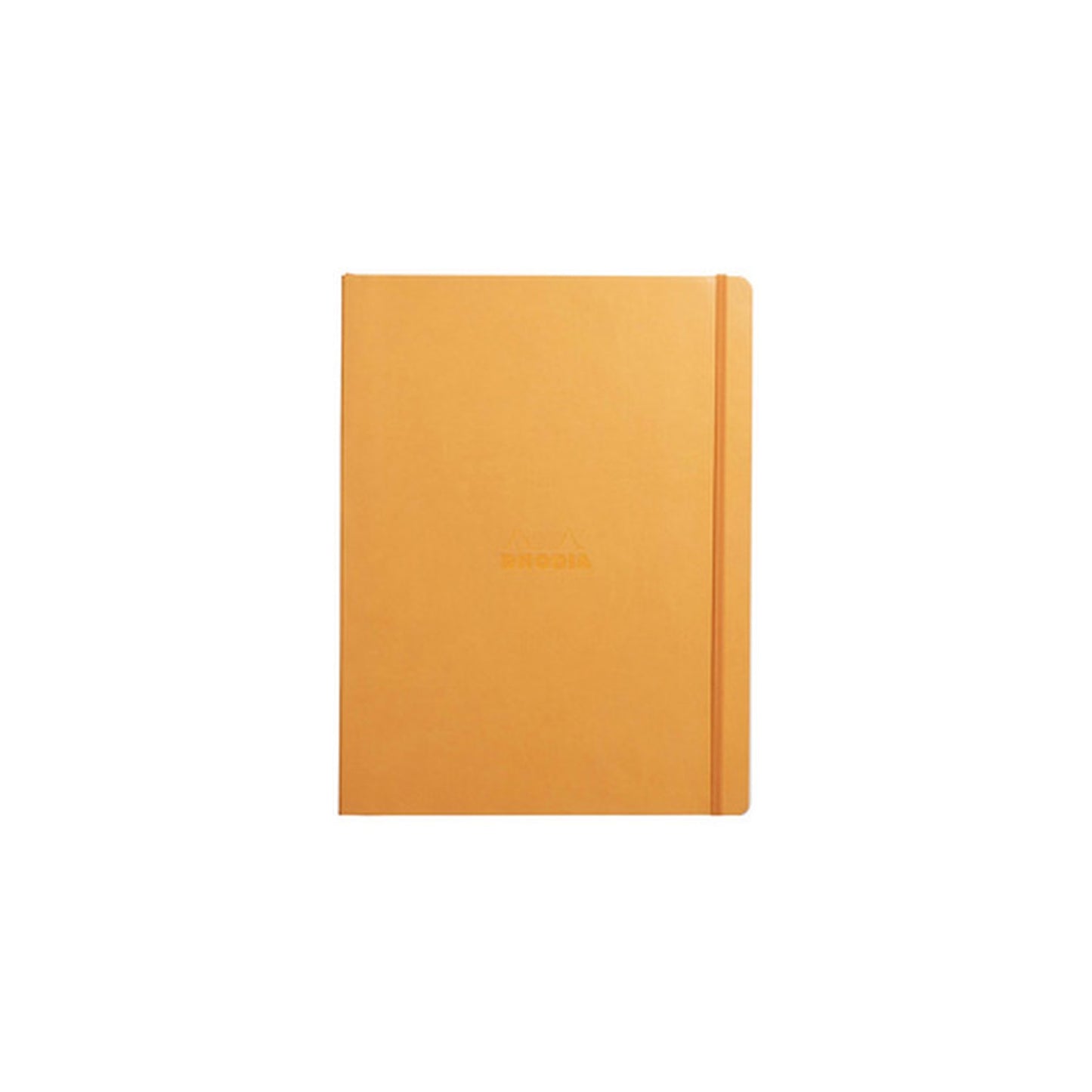 RHODIA Carnet de notes RHODIARAMA, A4+, ligné, orange