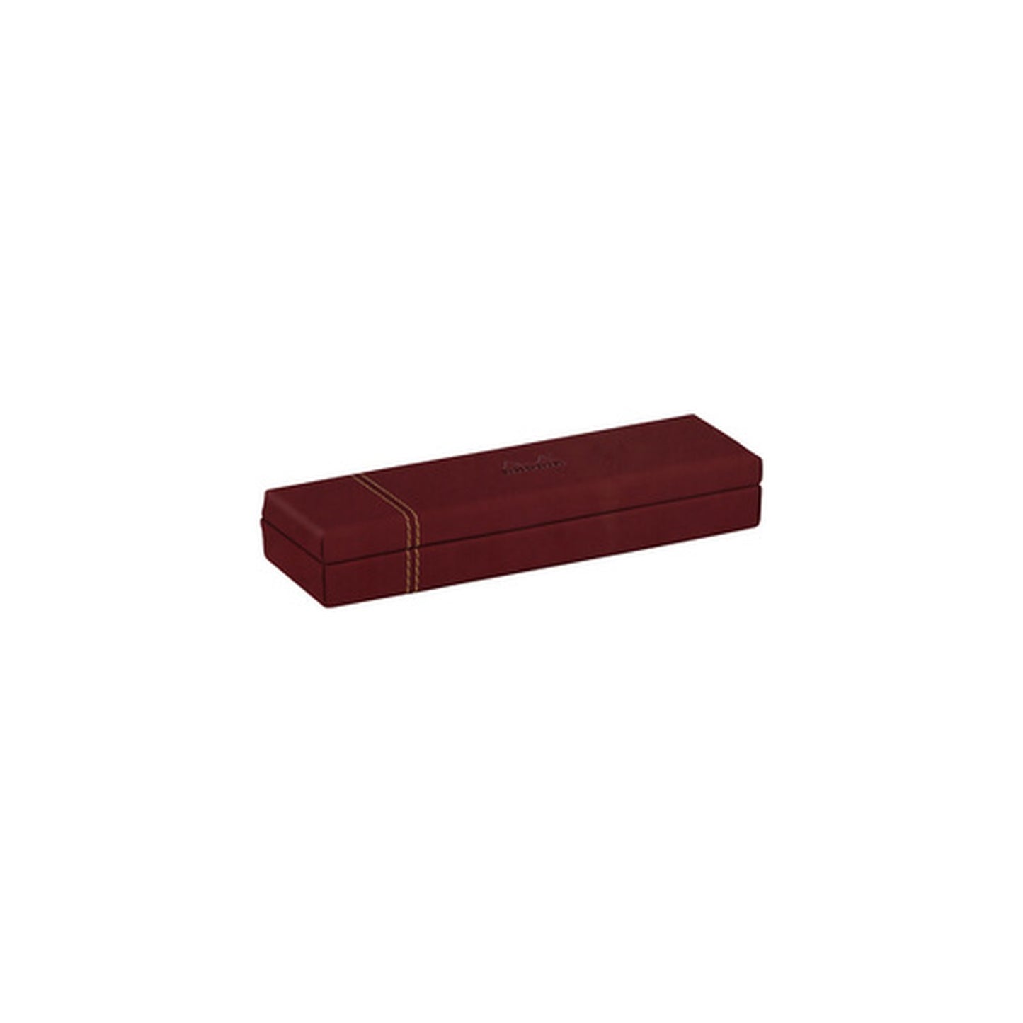 RHODIA Plumier, en simili cuir, lie de vin