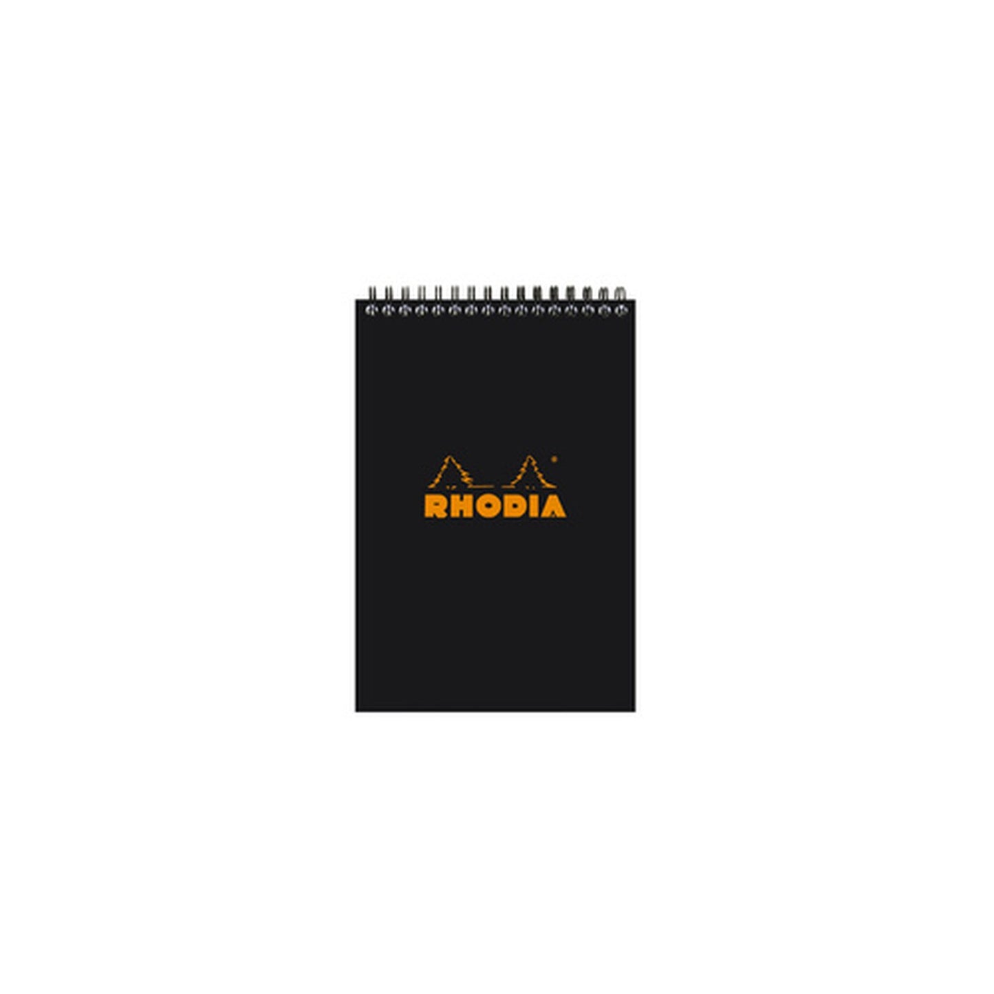 RHODIA Bloc spiralé No. 16, format A5, pointillé dot, noir