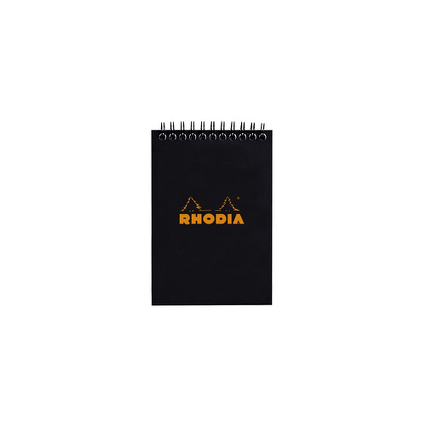 RHODIA Bloc spiralé No. 13, format A6, pointillé dot, noir