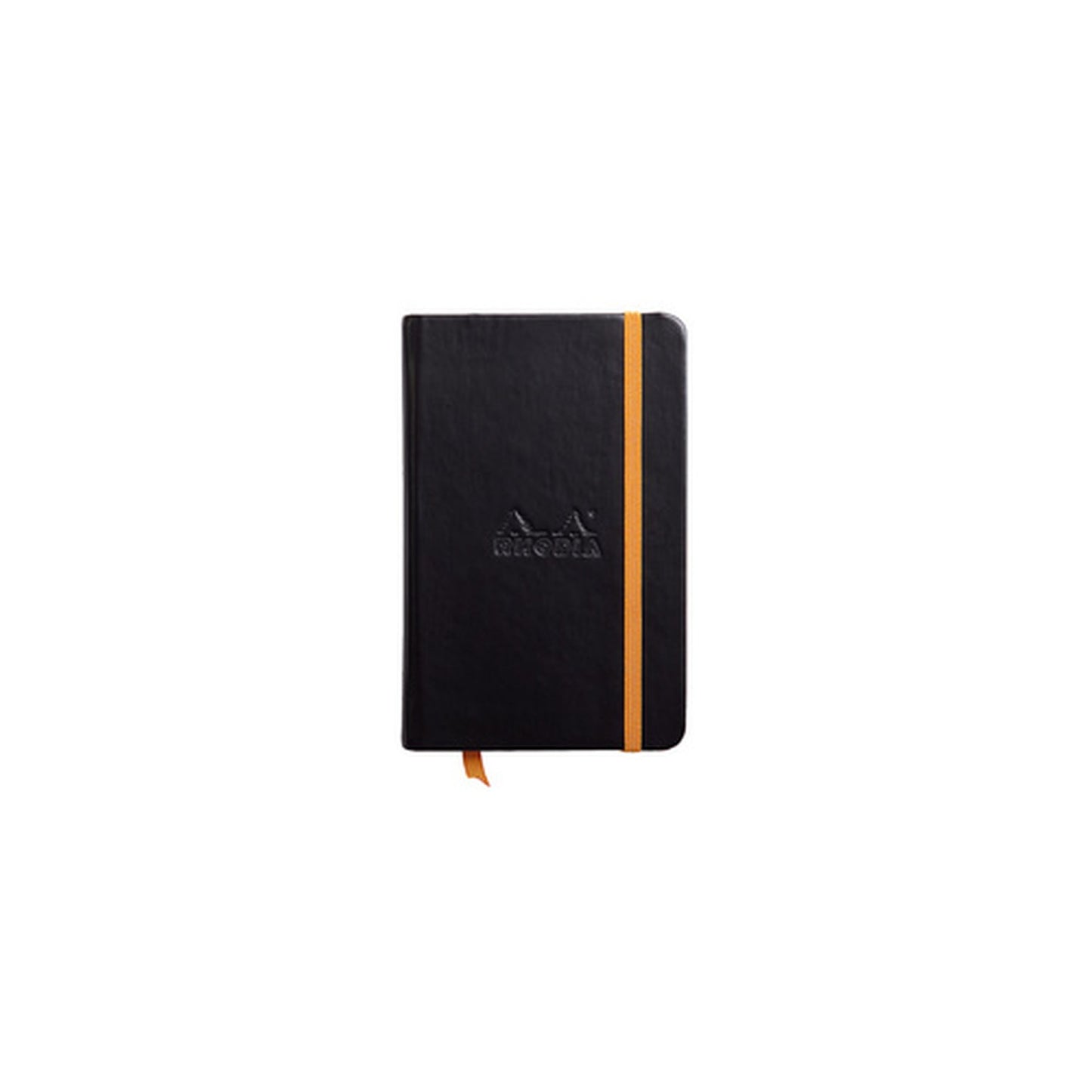 RHODIA Carnet rigide RHODIARAMA, 90 x 140 mm, ligné, noir