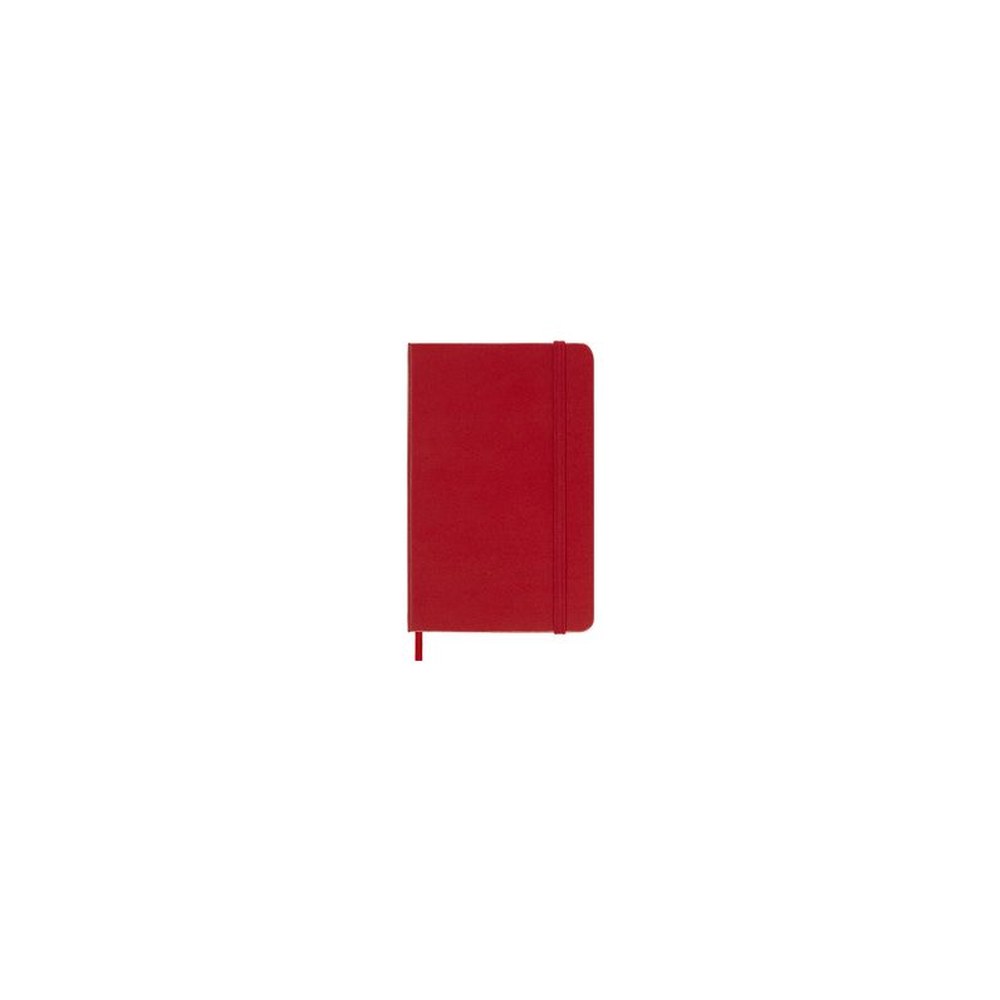 MOLESKINE Carnet rigide, P/A6, uni, rouge écarlate