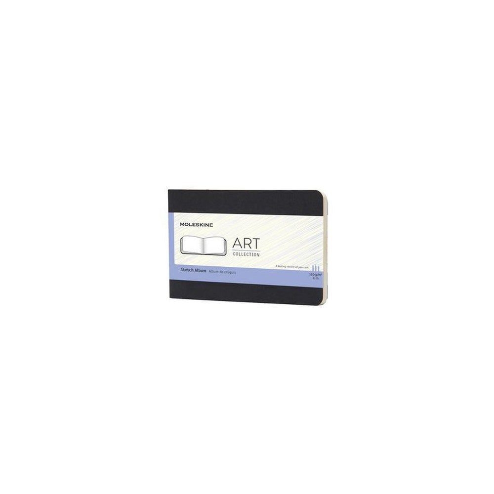 MOLESKINE Album de croquis, carré, 120 g/m2, carton, noir