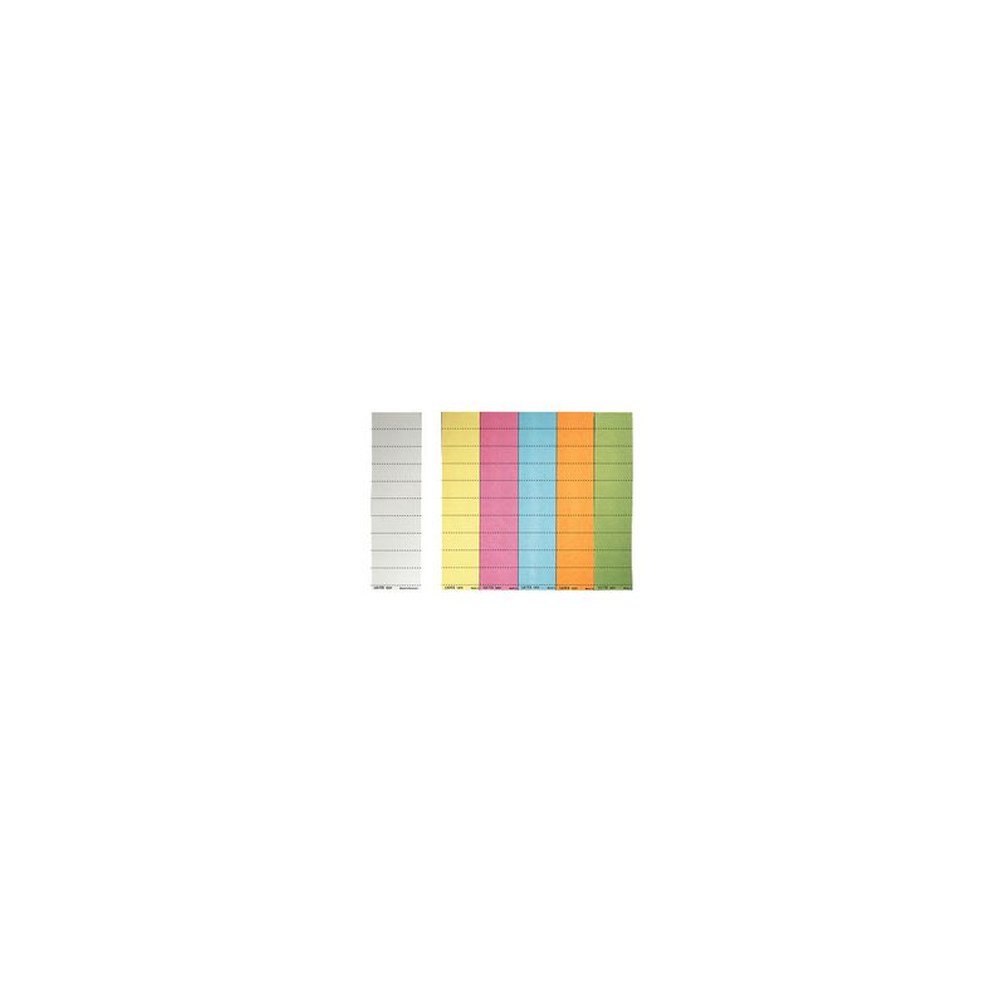 LEITZ Blanko-Beschriftungsschildchen, (B)60 x (H)21 mm, gelb
