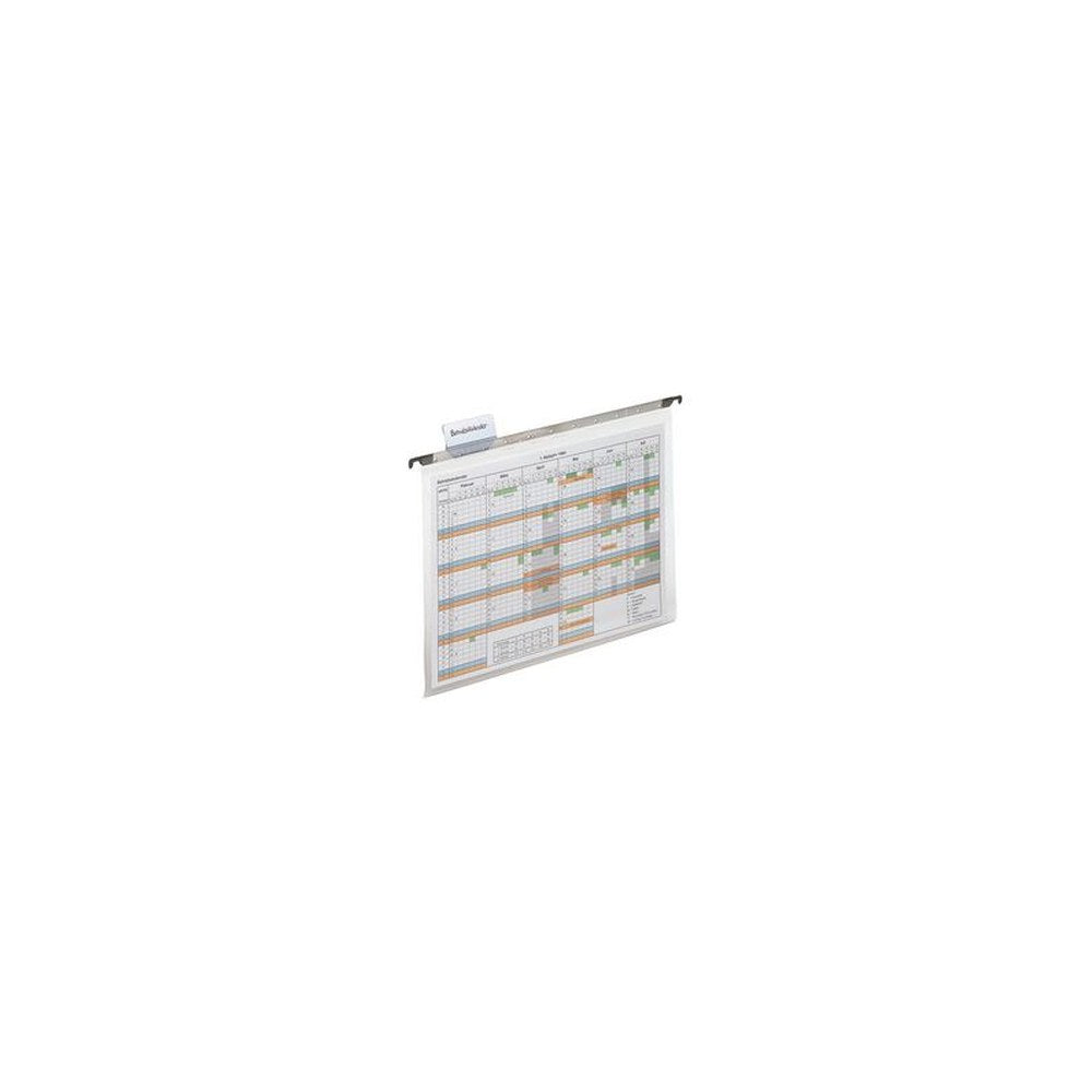 LEITZ ALPHA Klarsichttasche, A4, rechts offen, glasklar x25