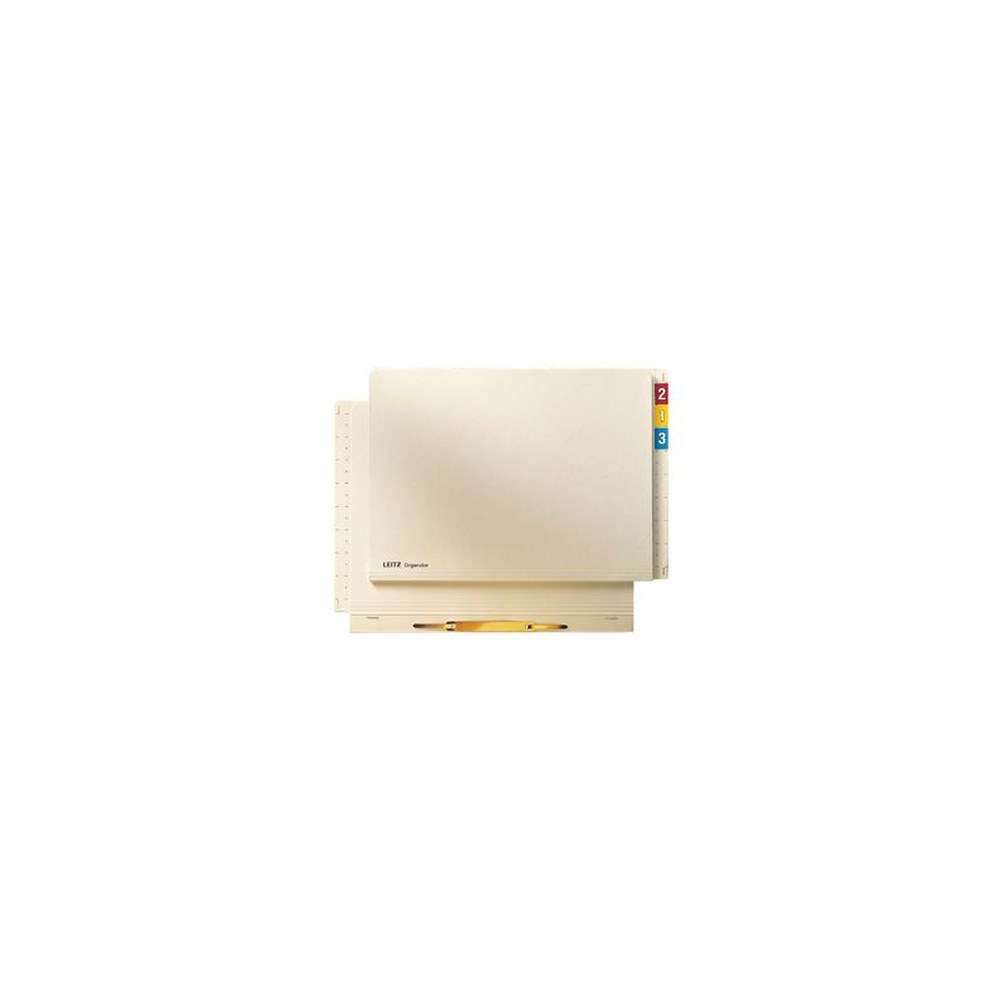 LEITZ Einstellhefter Orgacolor, A4, chamois x50