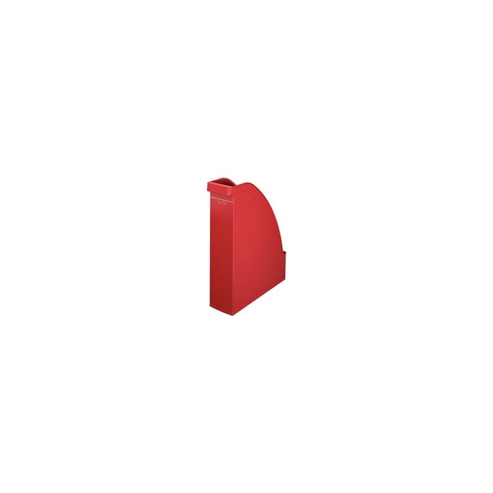 LEITZ Boîte à pans coupés Plus, A4, en polystyrène, rouge