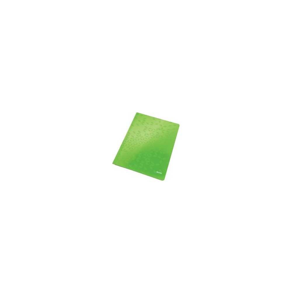 LEITZ Chemise à lamelle WOW, A4, en carton, vert x10