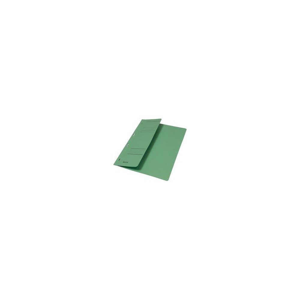 LEITZ Chemise à oeillets, carton manille, A4, vert x50