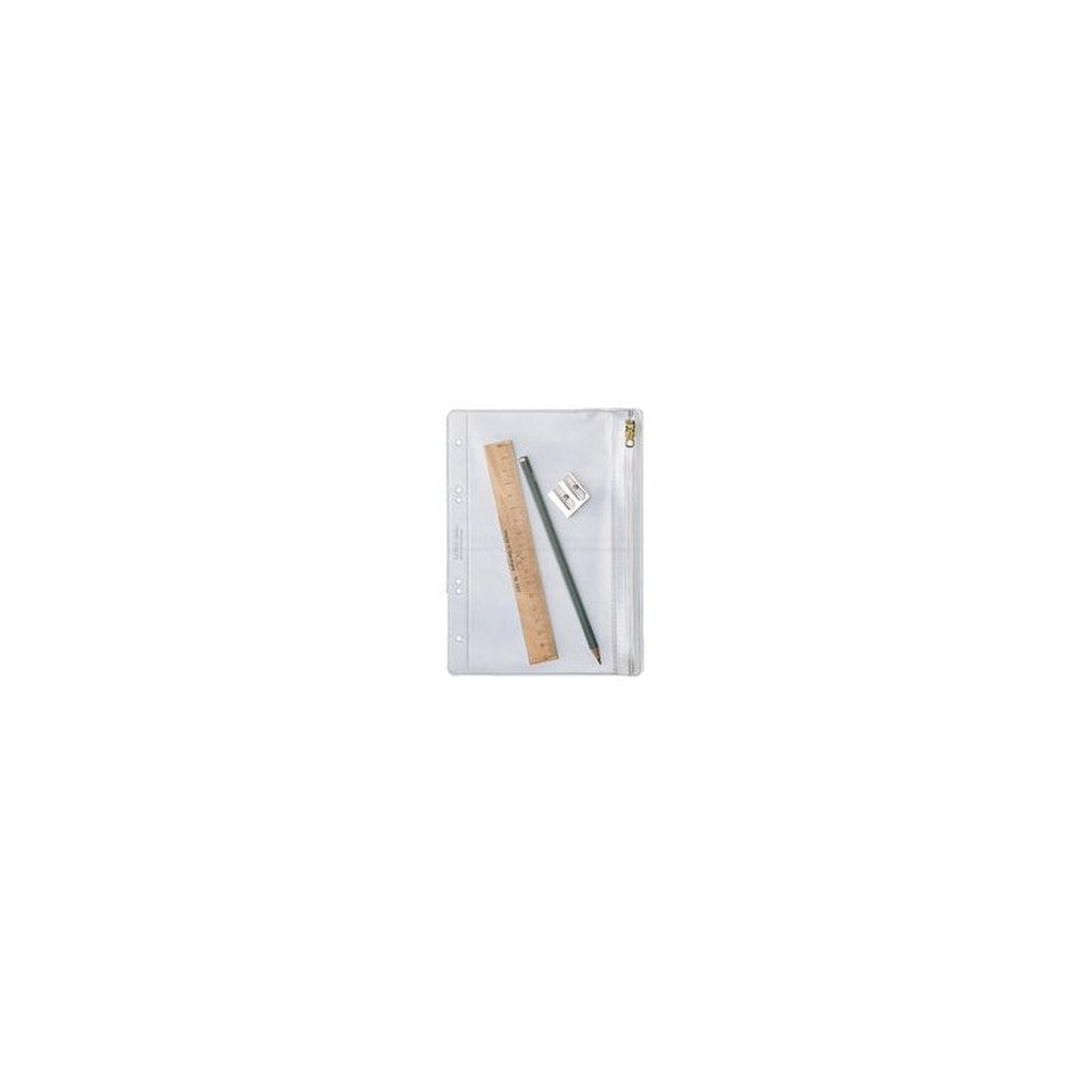 LEITZ Pochette à fermeture zip, A5, PVC, grainé