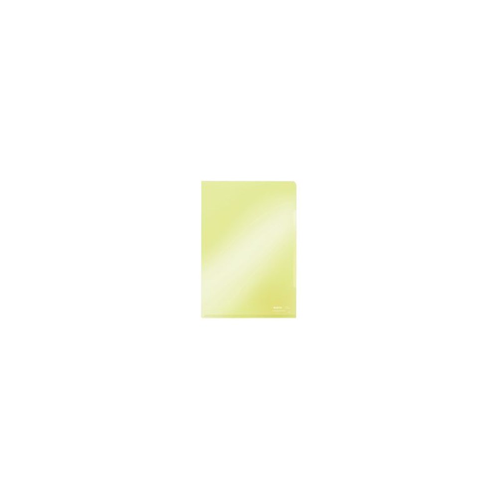 LEITZ Pochette Super Premium, A4, PVC, 0,15 mm, jaune