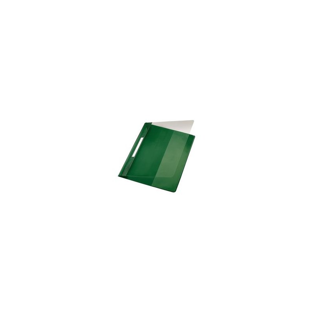 LEITZ Chemise à lamelle Exquisit, format+, PVC, vert,