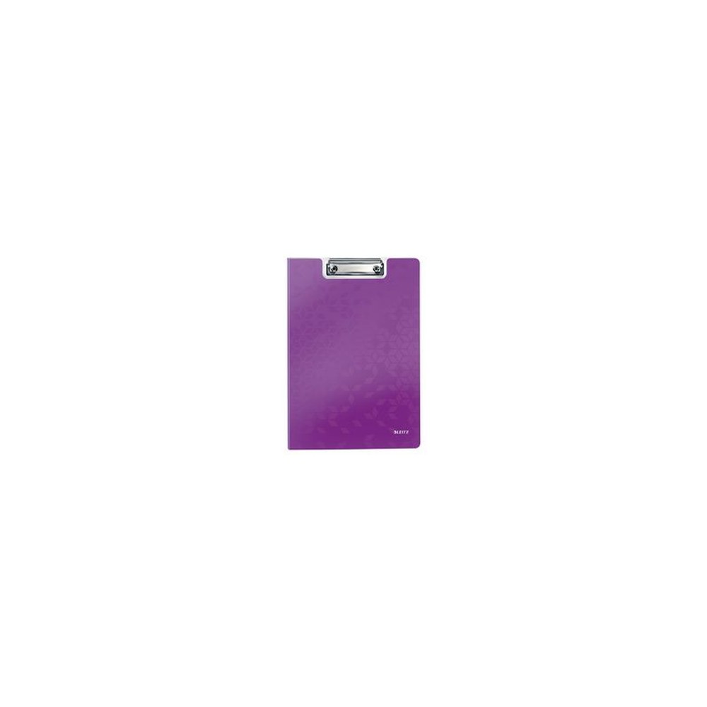 LEITZ Porte-bloc à rabat WOW, A4, polyfoam, violet