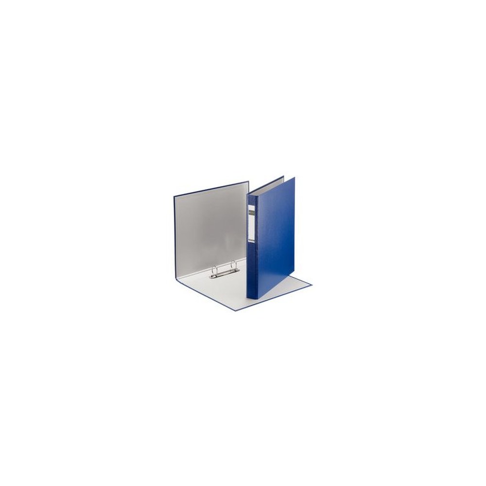 LEITZ Classeur à anneaux standard, A4+, bleu, mécanisme de