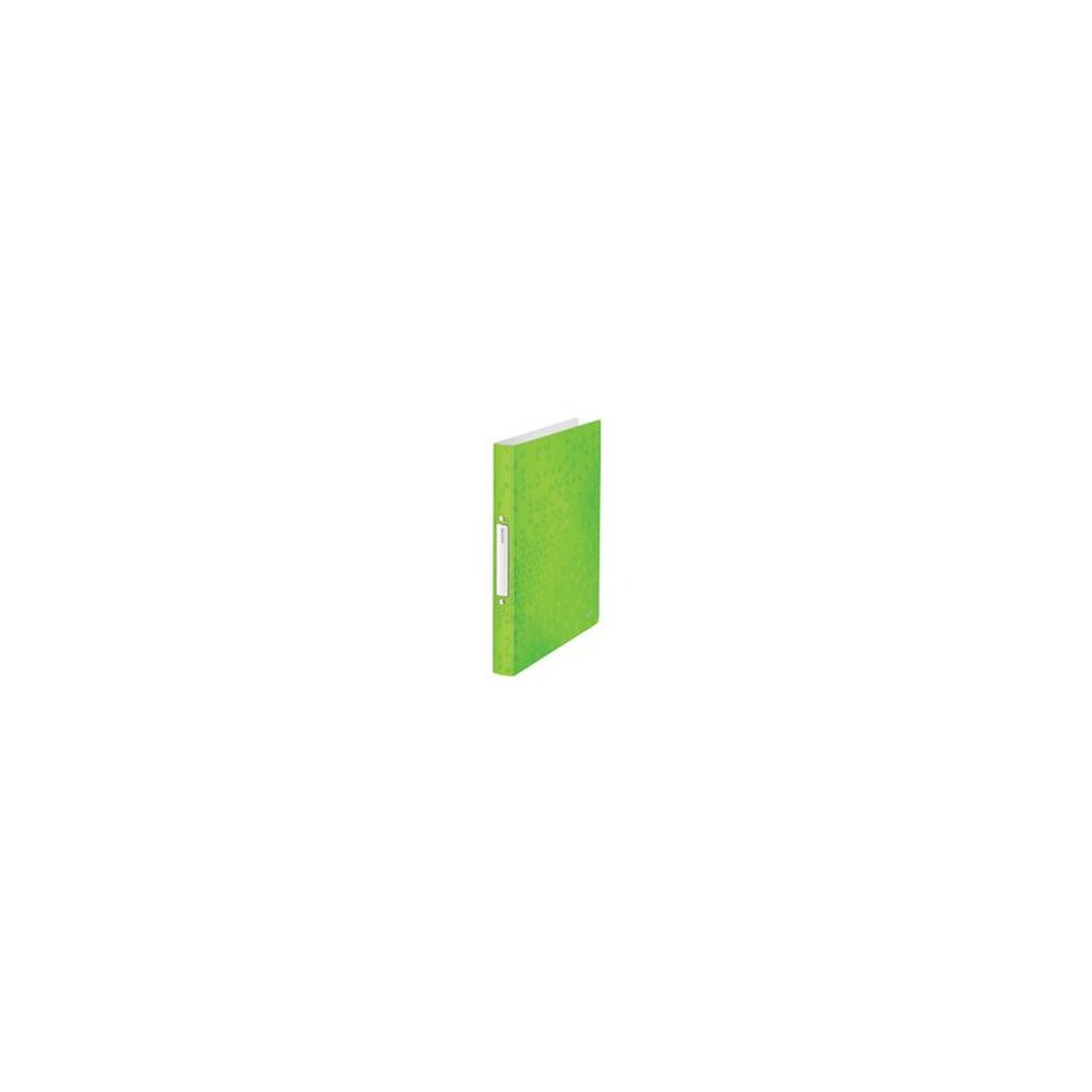 LEITZ Classeur à anneaux WOW, A4, PP, 2 anneaux, vert