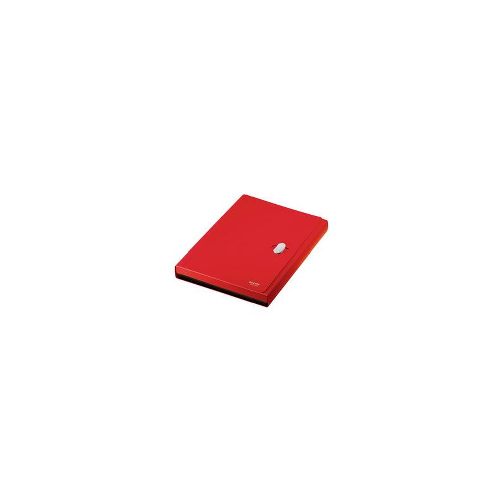 LEITZ Trieur ménager Recycle, A4, PP, 6 compartiments, rouge