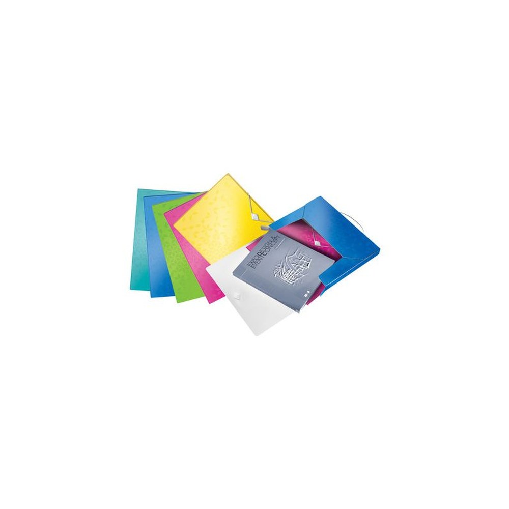 LEITZ Boîte de rangement WOW, A4, PP, assorti x6