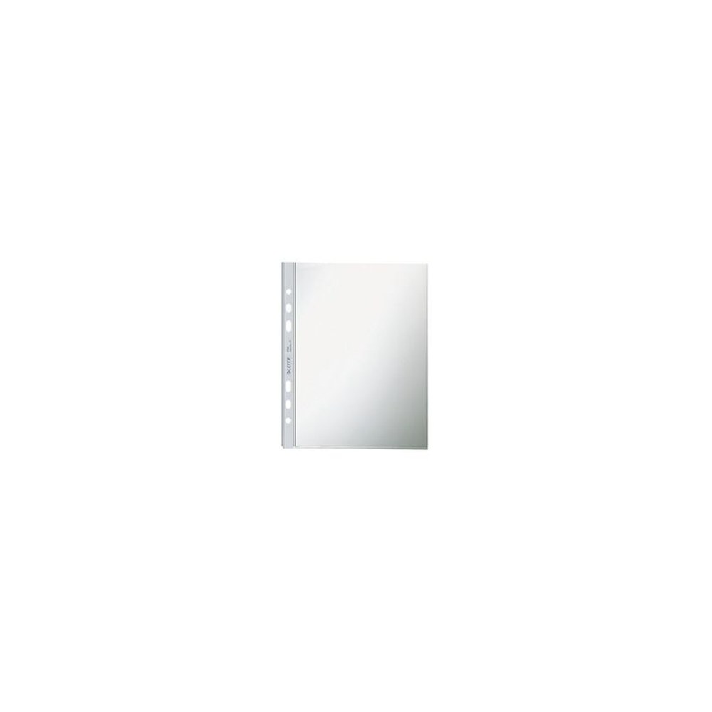 LEITZ Pochette perforée, format A5, PP, grainé, 0,08 mm,