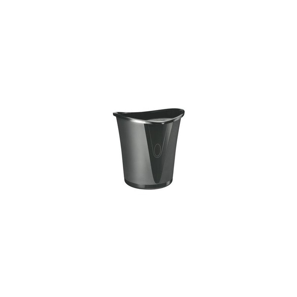 LEITZ Corbeille à papier Allura, en plastique, 18 l, noir