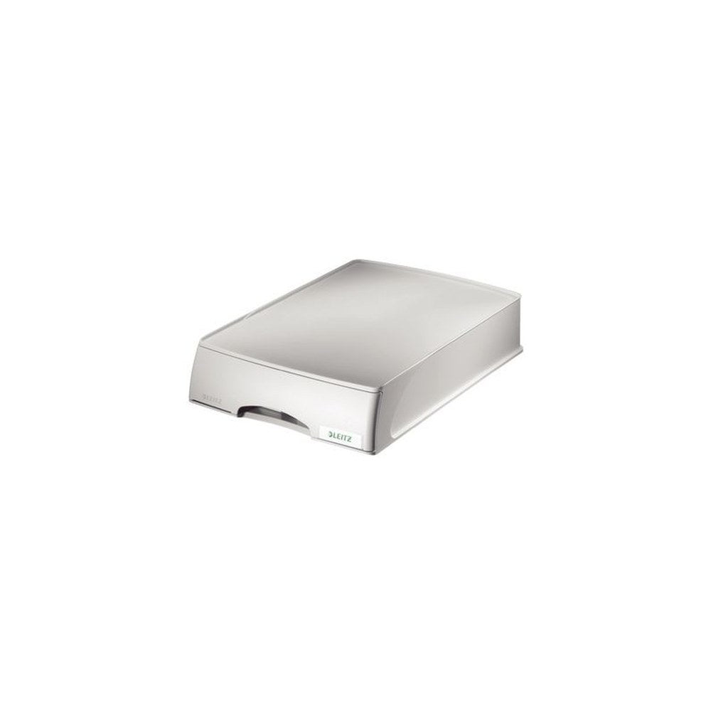 LEITZ Corbeille à courrier-tiroir Plus, format A4, noir