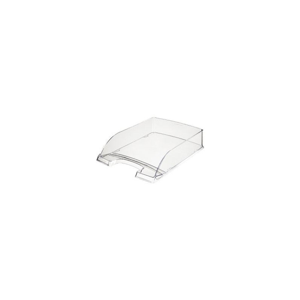 LEITZ Corbeille à courrier Plus transparent, A4, polystyrène x5