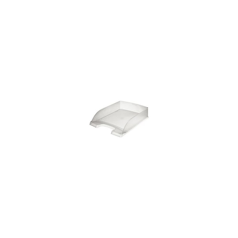 LEITZ Corbeille à courrier Plus standard, A4, givré x5