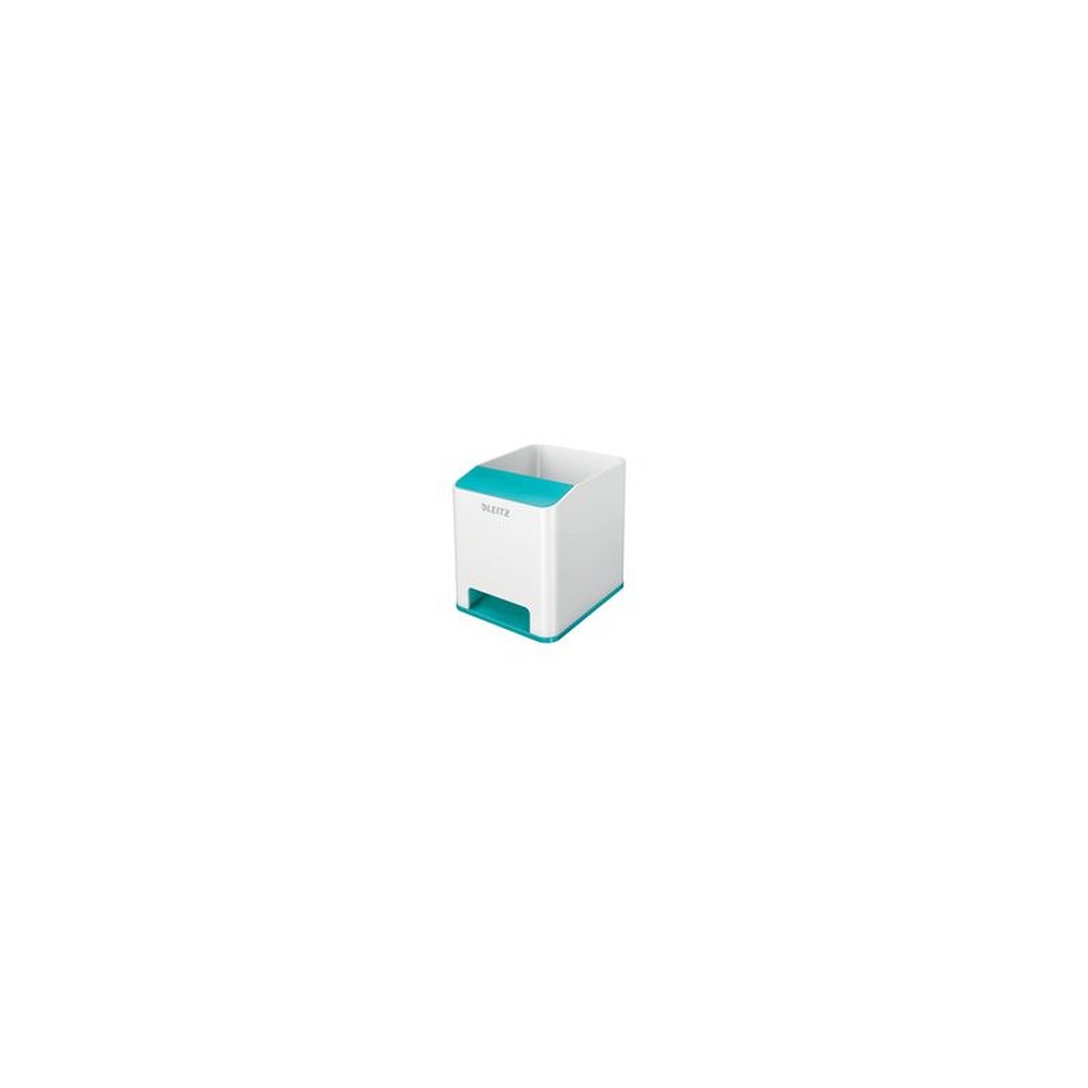 LEITZ Pot à crayons Sound WOW Duo Colour, menthe