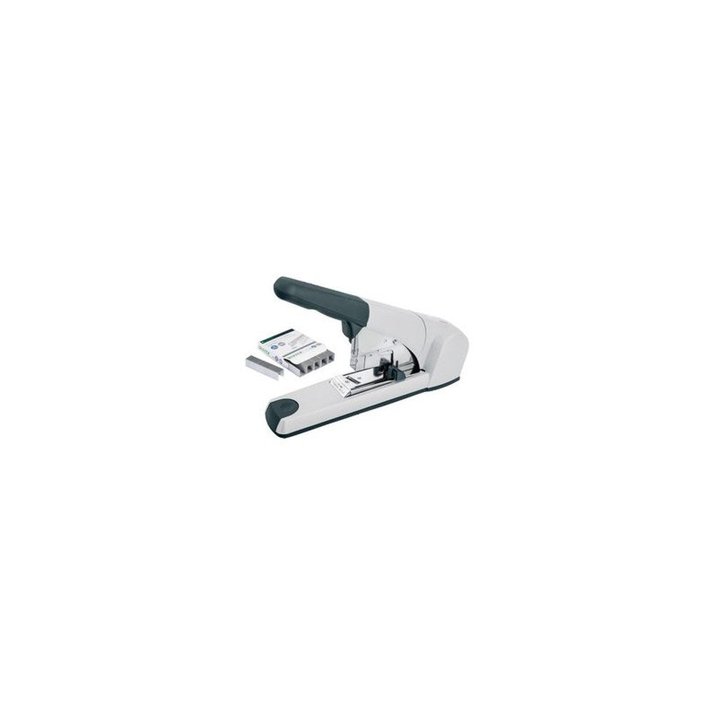 LEITZ Agrafeuse gros travaux 5553, 120 feuilles, argent