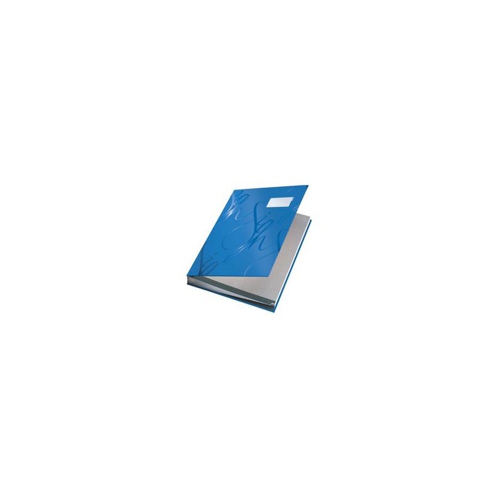 LEITZ Parapheur Design, A4, 18 compartiments, bleu