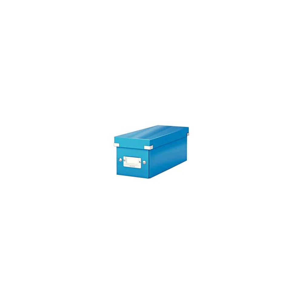 LEITZ Boîte de rangement pour CD Click & Store WOW, bleu