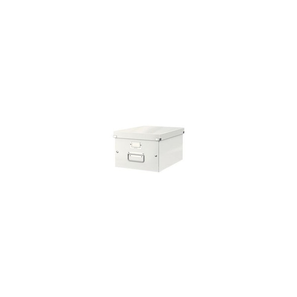 LEITZ Boîte de rangement Click & Store WOW, A4, blanc