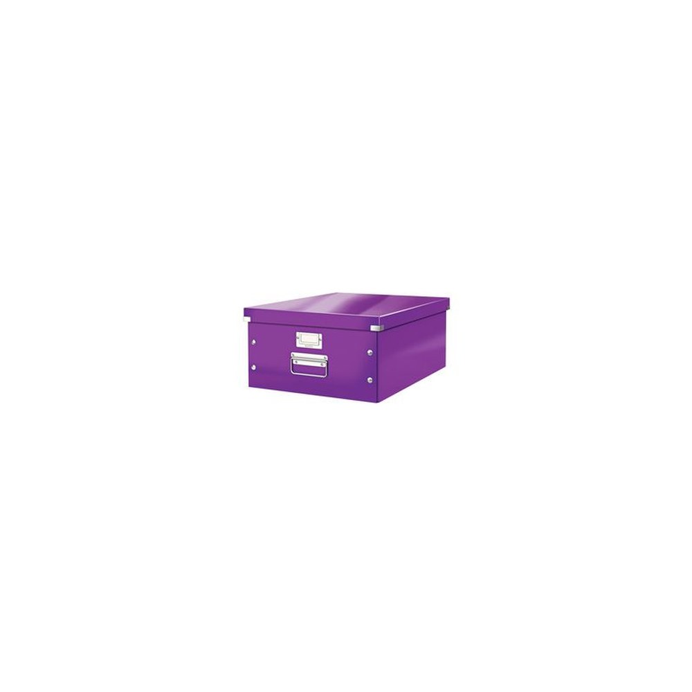 LEITZ Boîte de rangement Click & Store WOW, A3, violet