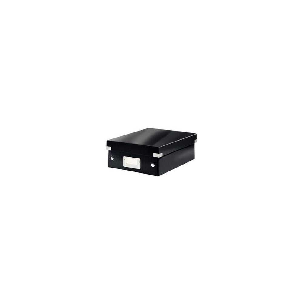 LEITZ Boîte de rangement Click & Store WOW, grand, noir
