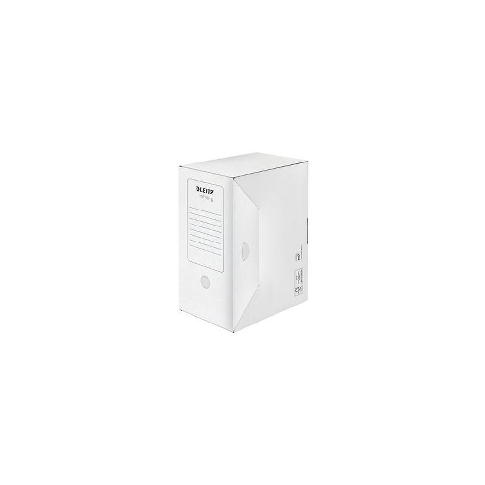 LEITZ Boîte à archives Infinity, sans acide, (L)150mm, blanc x10
