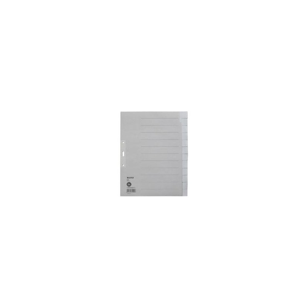 LEITZ Intercalaires en papier naturel, uni, A4, 20 touches