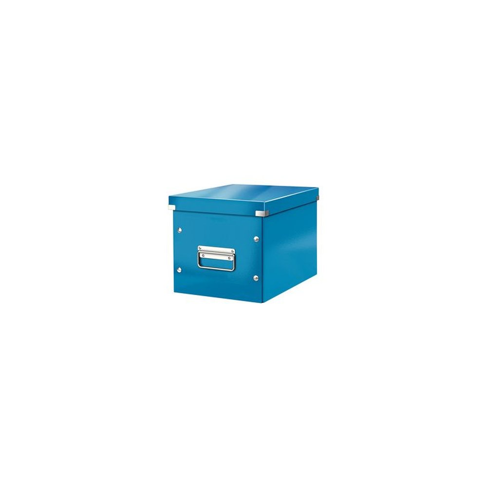 LEITZ Boîte de rangement Click & Store WOW Cube L, bleu