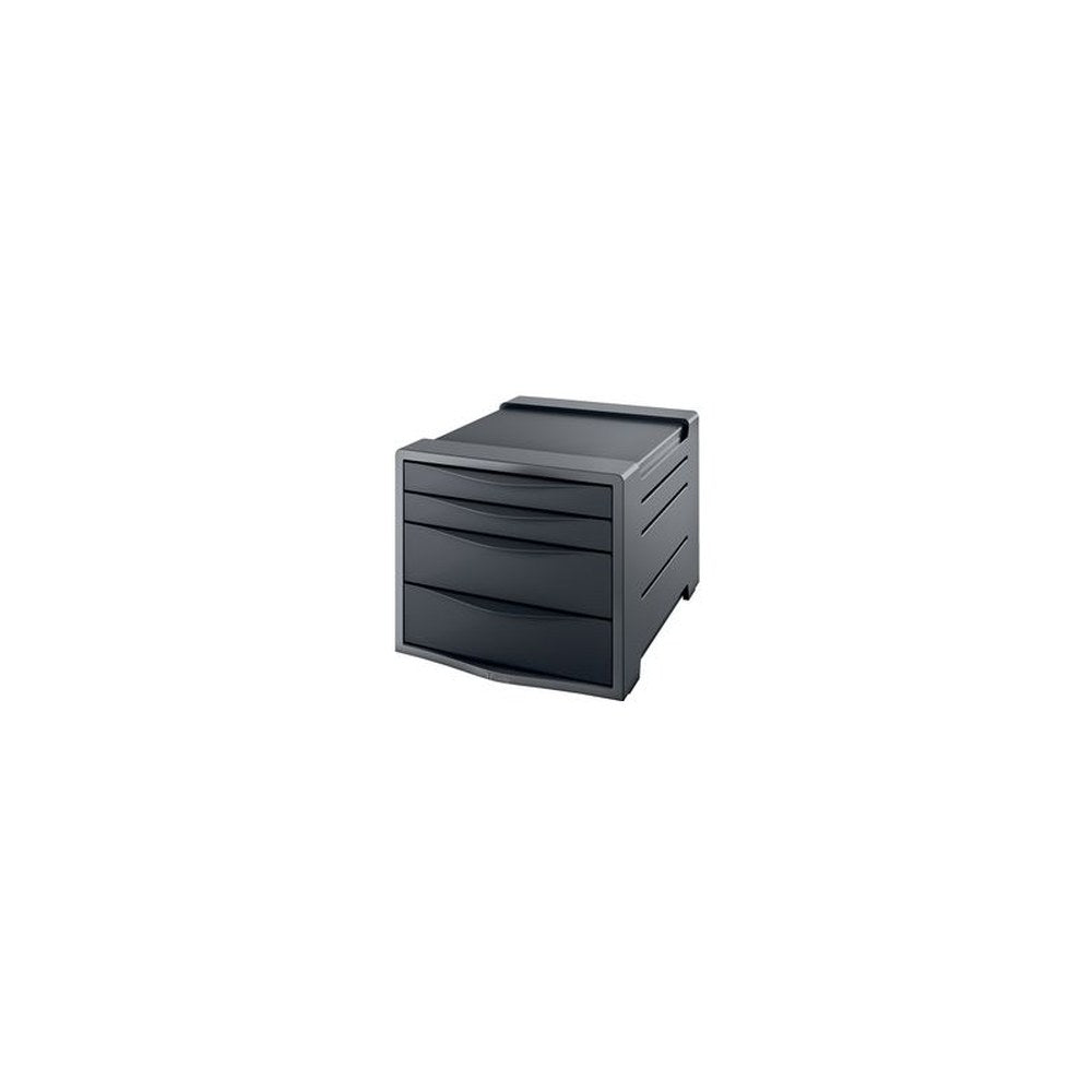 Esselte Module de classement Europost, 4 tiroirs, gris /noir