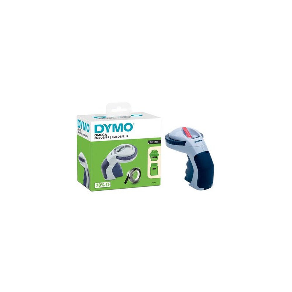 DYMO Embosseur Omega, couleur: bleu clair, hauteur