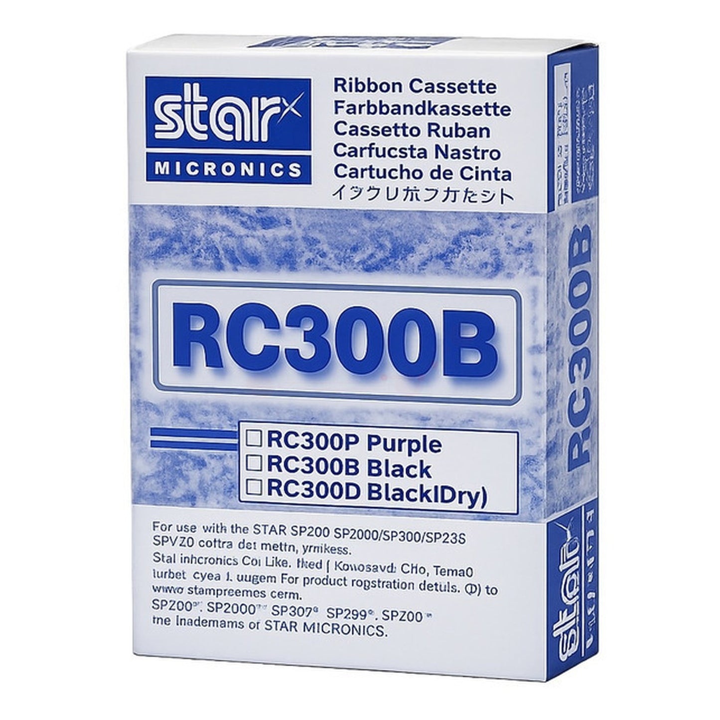 Ruban d'origine Star Micronics 80981611 / RC300B - noir