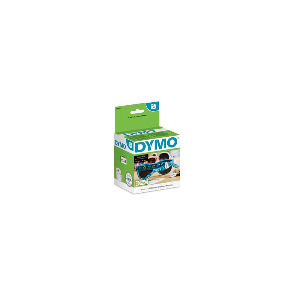 DYMO Etiquettes pour bijoux LabelWriter, 10 x 19 mm, blanc