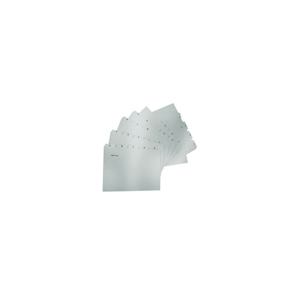 HAN Index alphabétique A-Z, PP, A5 paysage, 25 onglets, gris