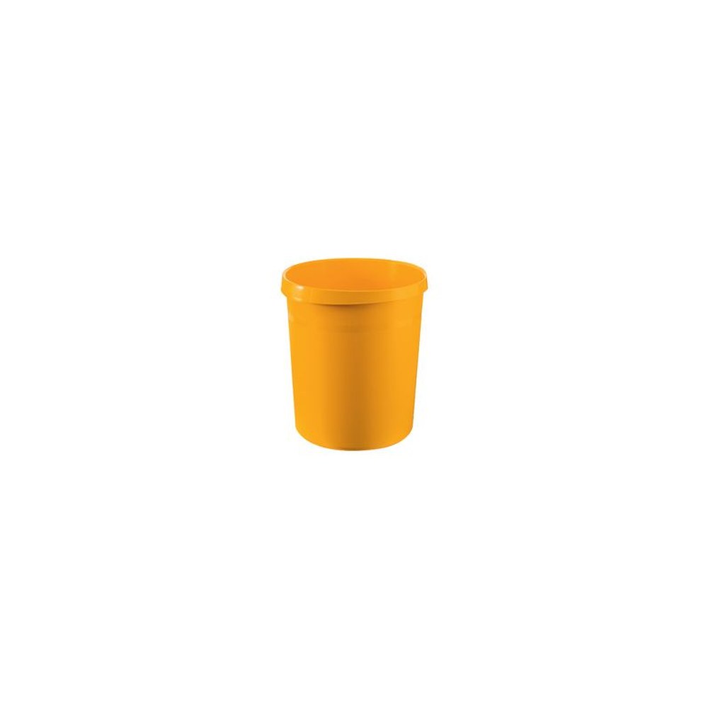 HAN Corbeille à papier GRIP, PP, 18 litres, jaune