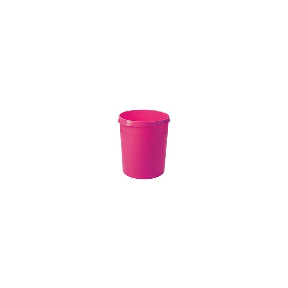 HAN Corbeille à papier GRIP TREND COLOURS, PP, 18 L, rose