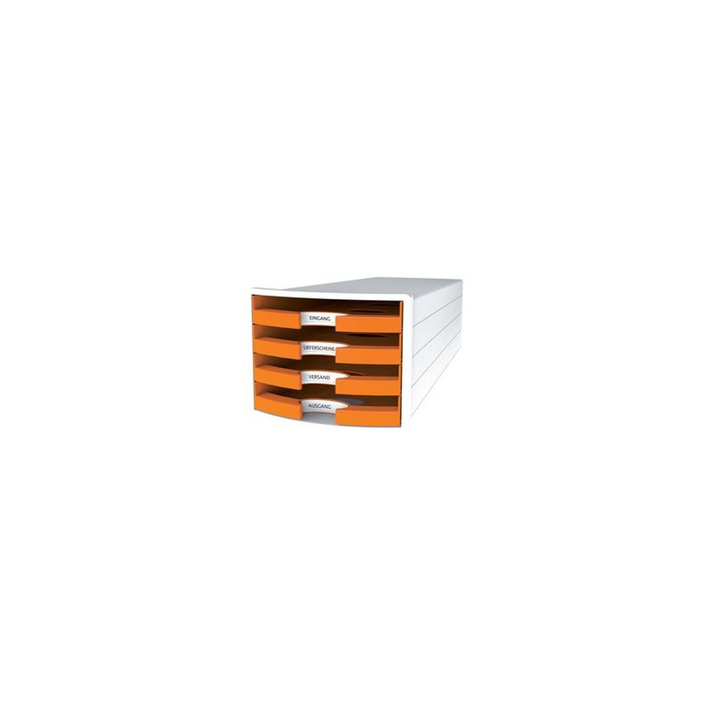 HAN Module de rangement IMPULS 2.0, 4 tiroirs ouverts, blanc